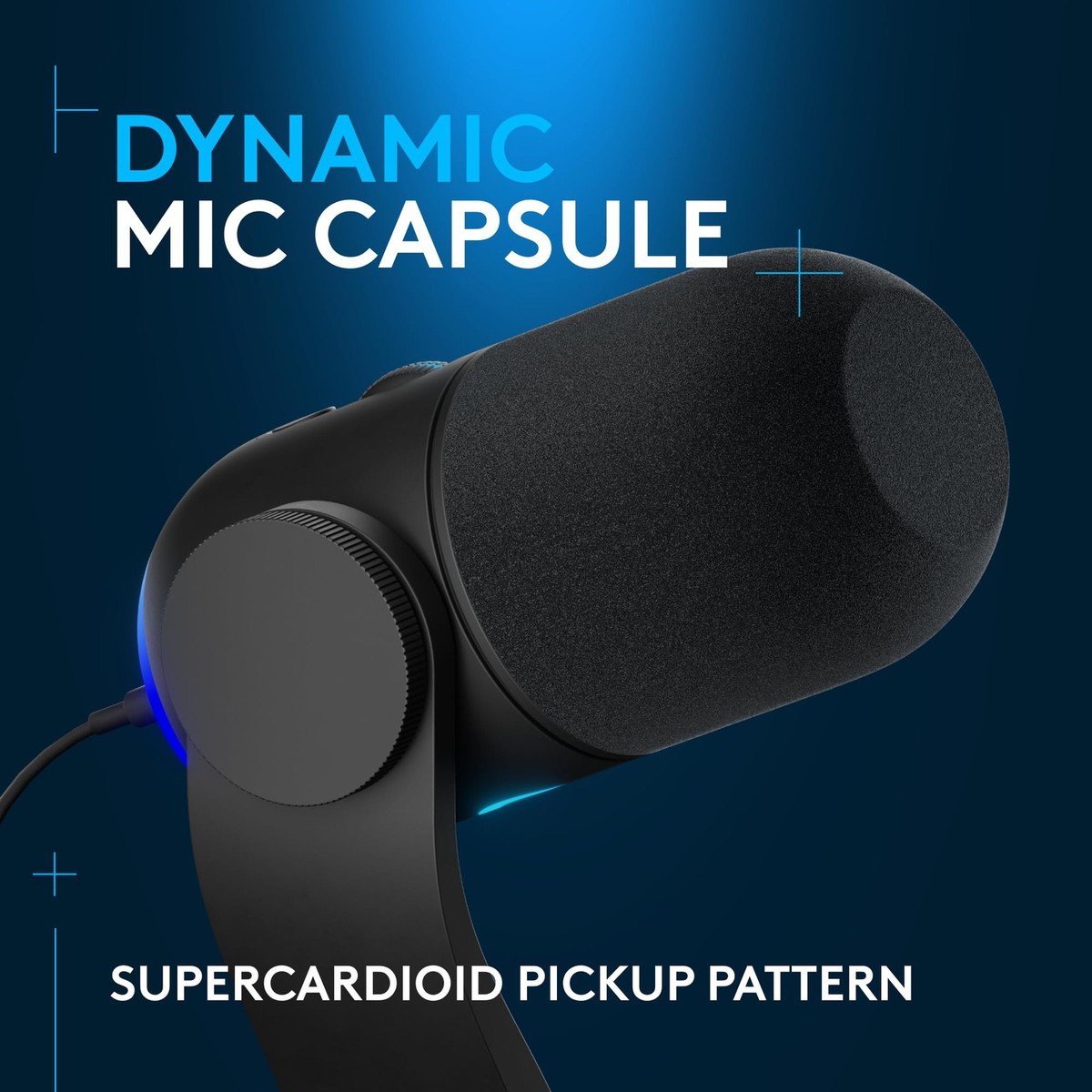 Yeti GX Dynamic RGB Gaming Mic with LIGHTSYNC-BLACK-USB-N 988