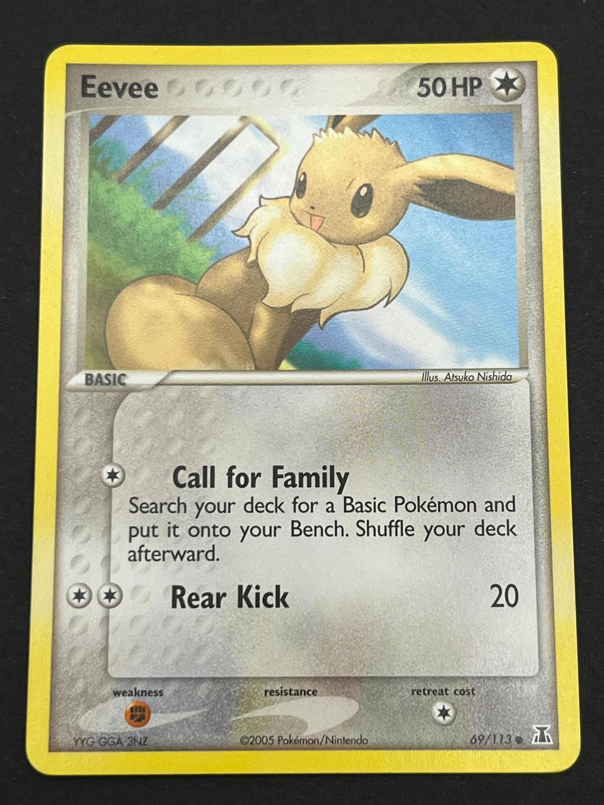 Eevee 69/113 Common Delta Species Near Mint