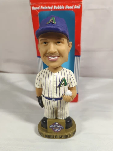 Randy Johnson 2001 Diamondbacks World Series Bobble Head Hand Painted MLB