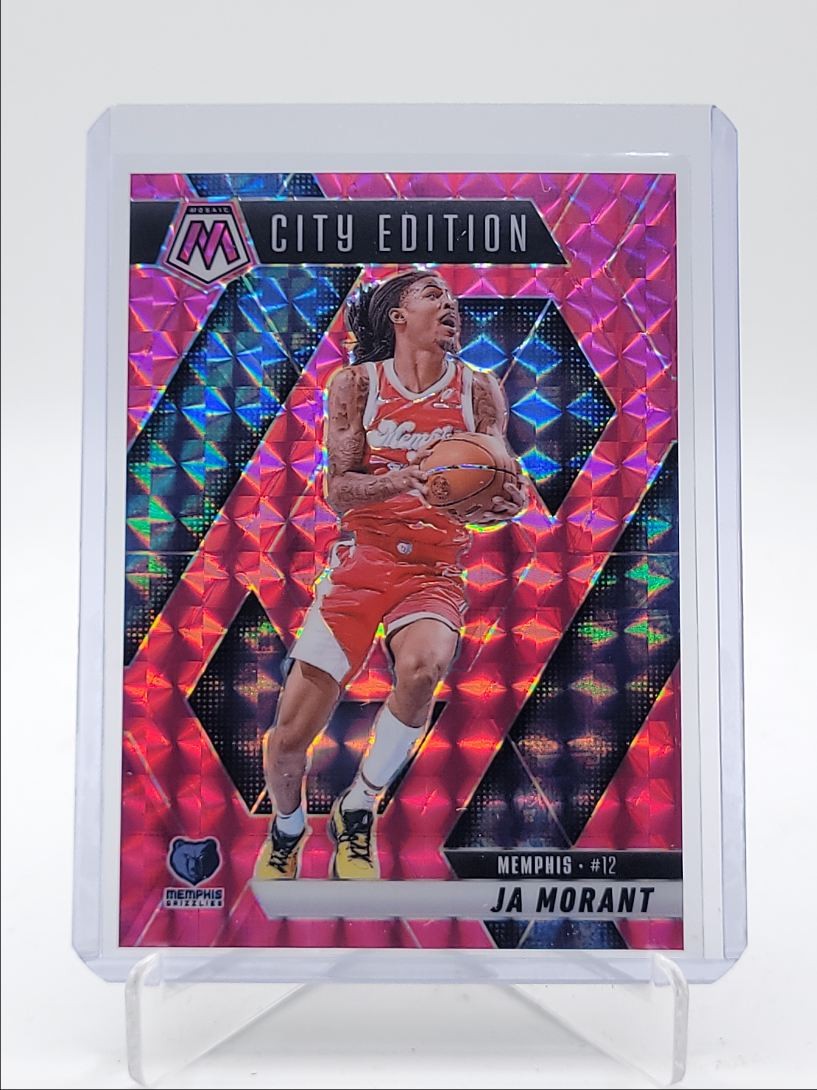 JA MORANT 2024-25 MOSAIC CITY EDITION PINK MOSAIC GRIZZLIES /175 Q6221