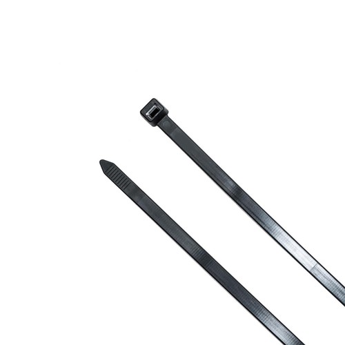 Fascette per cavi in nylon nero resistente 550 mm x 9,0 mm confezione da 50 fascette per zip in nylon - Foto 4 di 5