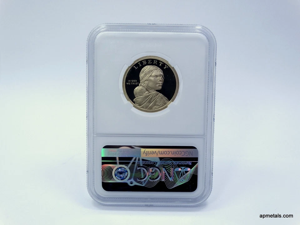 2019 S NGC PF70 Sacagewea $1 COIN ROCKETSHIP ASTRONAUT ASF Ultra Came Proof Like - Image 3 of 4