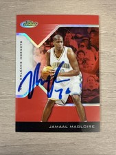 2005 Topps Finest /149 Jamaal Magloire Signed Auto Card New Orleans Hornets