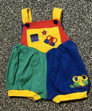 Vintage 90 s Bubble Romper Elephant 3-6 Months