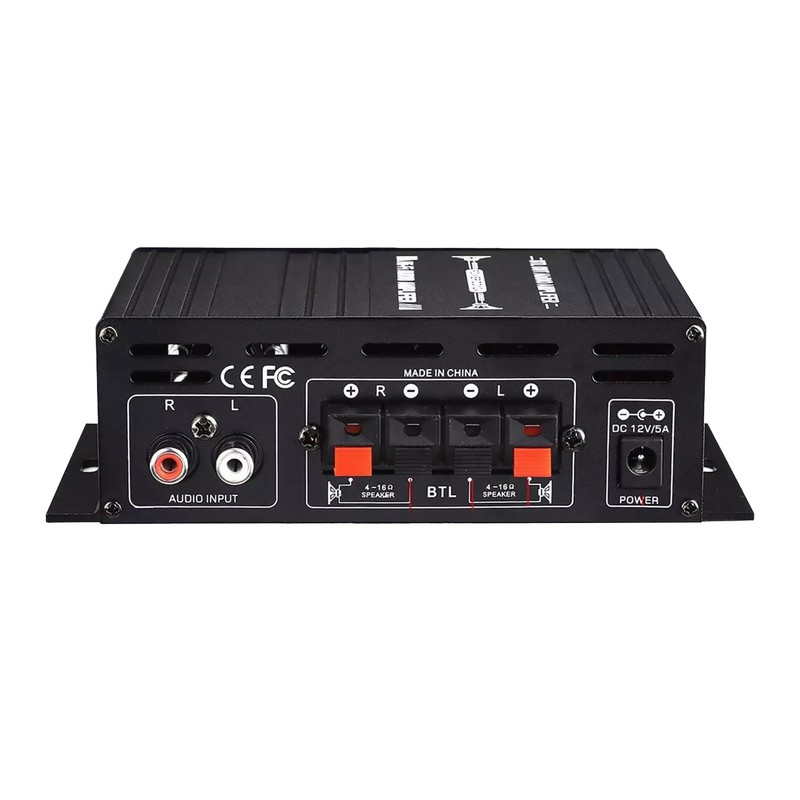 2.0 Channel AK280 Mini HIFI Stereo Audio Power Digital Amplifier Home/Car Use