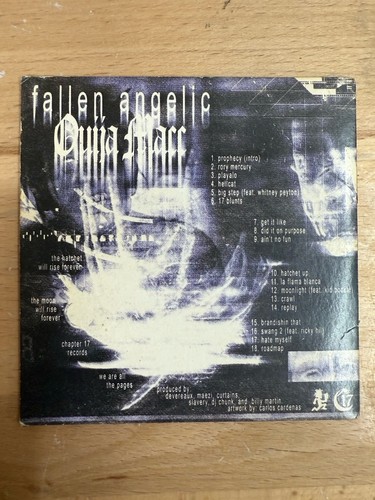 Ouija Macc Fallen Angelic Autographed Cd In Person Icp Psychopathic Label - Foto 2 di 3