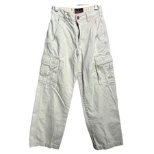 Quiksilver Kids Cargo Pants Baggy Boys Size 8 Slim Y2K 90s Skate
