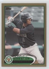 2012 Topps Pro Debut Gold 42/50 Cheslor Cuthbert #142 4f5