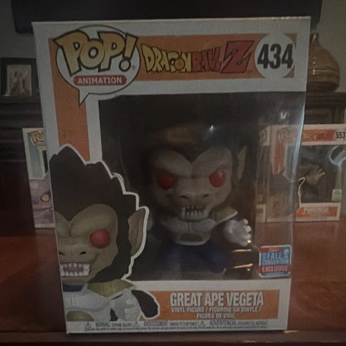 Funko Pop Dragon Ball Z Great Ape Vegeta 434 Fall Convention Exclusive