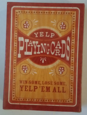 YELP, Win Some, Lose Some, YELP 'EM ALL Playing Cards Pre-Owned
