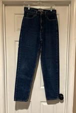 vintage 90s Guess Jeans Style 1050 Denim Jeans High Waist USA Made Dark Wash 30R