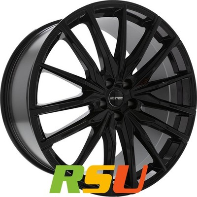GMP Sparta black glossy 9.5x22'' ET37 LK5 112 ML 66.6 Alufelgen 22 Zoll