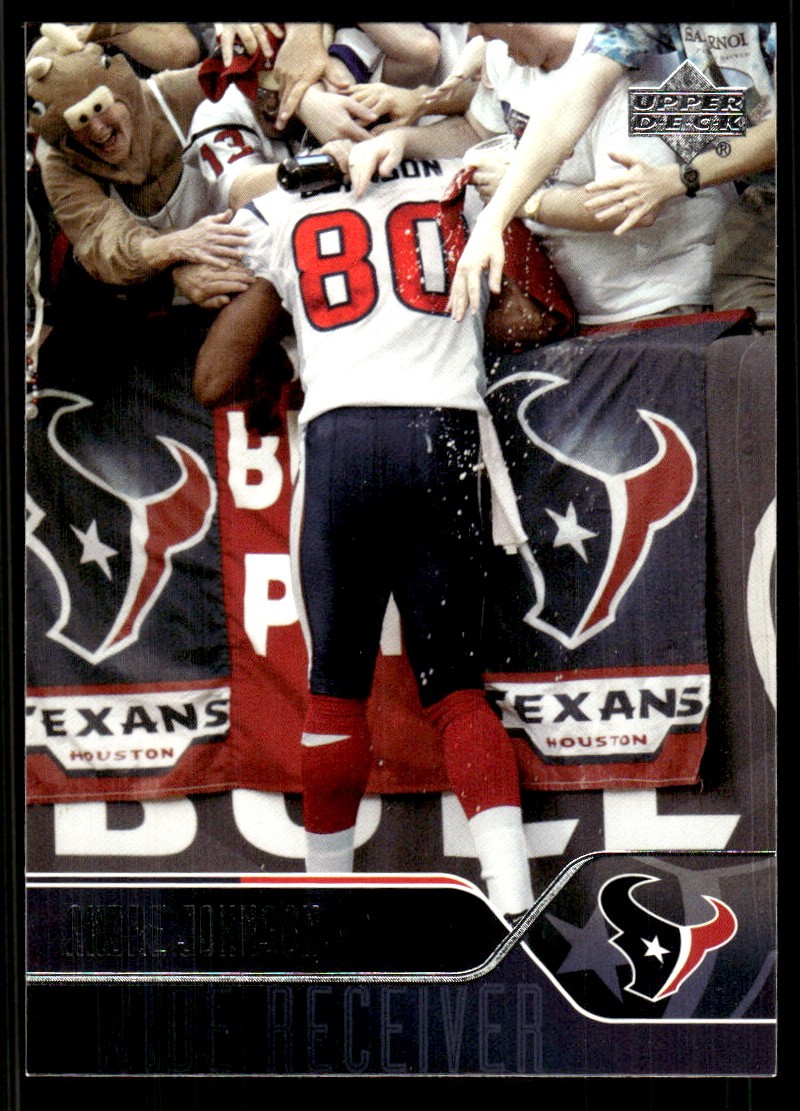 Andre Johnson 2004 Upper Deck #82 Houston Texans NFL READ FREE SHIP AutographDen
