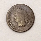 1872 Indian Head Cent Key Date Penny