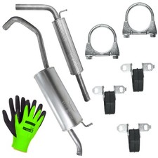 Schalldämpferset Auspuff für Seat Cordoba 2 II 6L2 Stufenheck 1.4 (2003-10/2007)