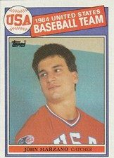 1985 Topps - 1984 United States Baseball Team John Marzano #399 (RC)