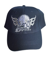 Navy Blue Skull Hat Bold Look, Everyday Comfort
