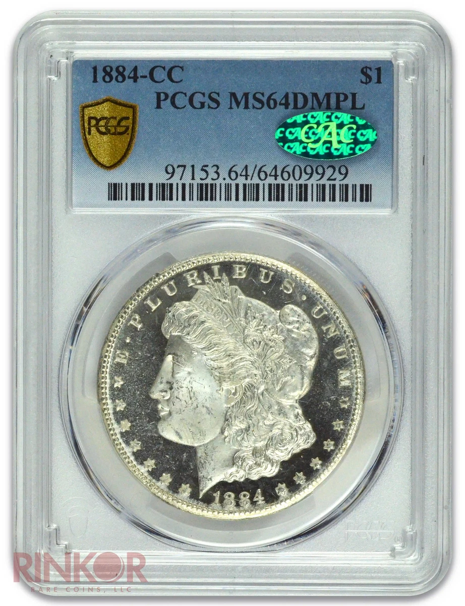 Carson City Deep Mirror Proof-Like Morgan US Dollars (1878-1921