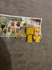 Minecraft 2026 Kinder Joy Figur  Mit BPZ  VC312 goldener Alex