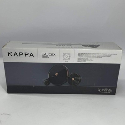 New Infinity KAPPA 60csx 6-1/2'' 300W Two-Way Car Audio Component System