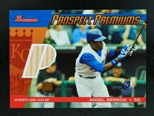 2004 Bowman Draft Picks & Prospects #PP-AB Angel Berroa Prospect Premiums Relics