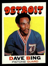 1971-72 Topps Dave Bing #78 EX Detroit Pistons