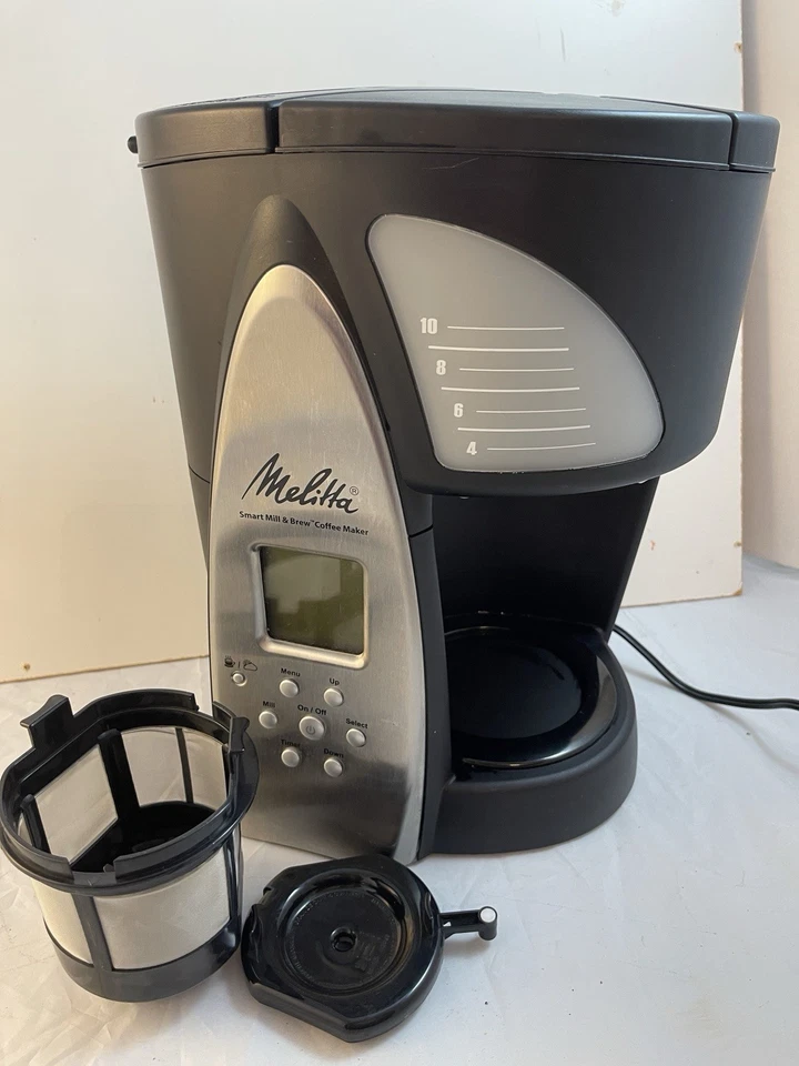 Melitta Smart Mill & Brew Cafetera ME1MSB con Molinillo Funciona perfectamente LIMPIA Foto 2 de 4