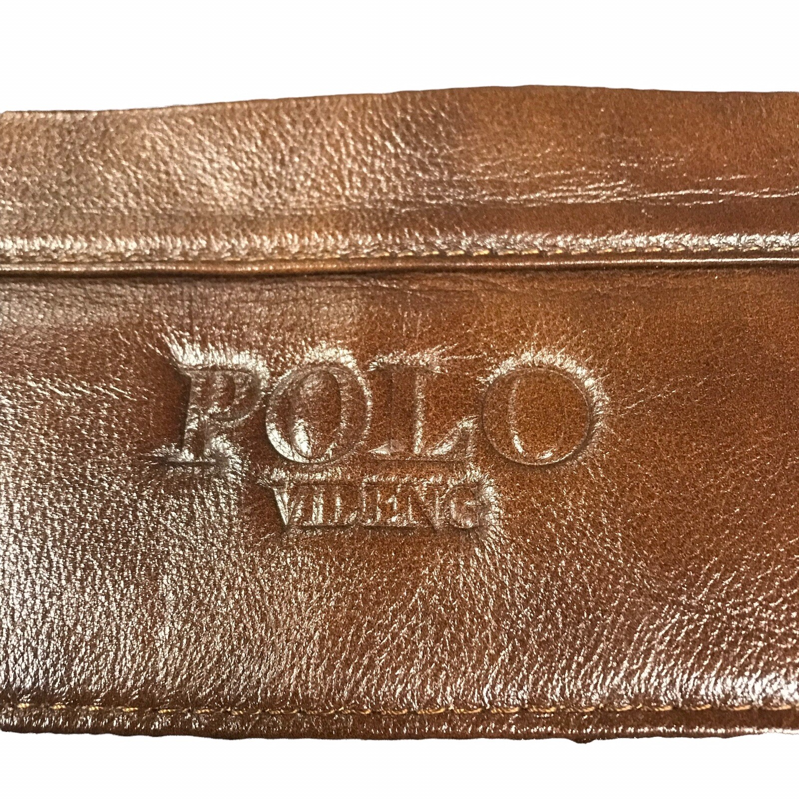 Polo Videng Laptop Bag Coffee Brown Medium Vintage Good Condition eBay