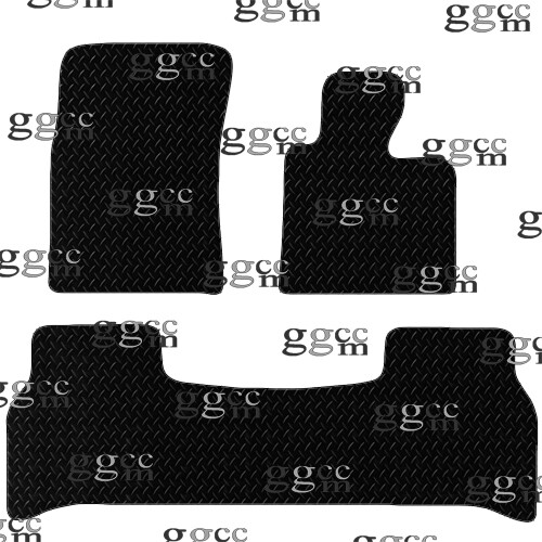 FITS LAND ROVER RANGE ROVER VOGUE 2002 TO 2012 TAILORED BLACK RUBBER