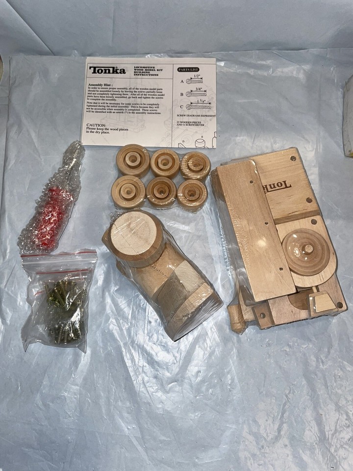 NEW TONKA WOOD MODEL KIT 55TH ANNIVERSARY 2002 Year eBay