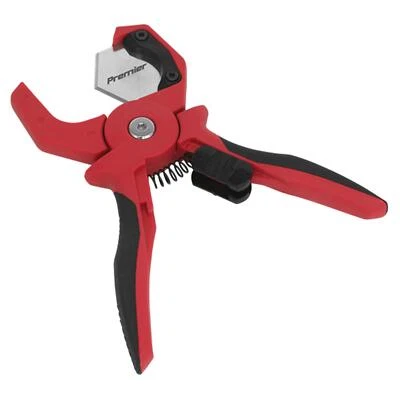 Sealey Premier Plastic Hose Pipe Cutter Water Rubber Pipes & Hoses Tool 32mm