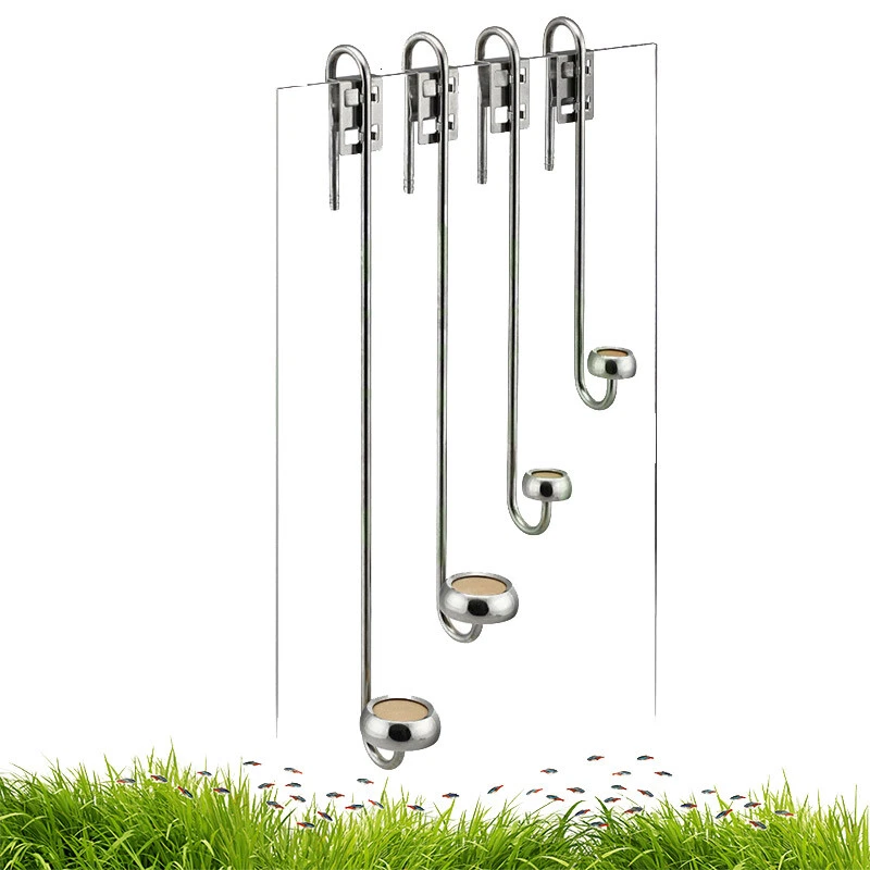 NOA-INSTUMENTS CO2 Edelstahl HangOn Diffusor mit Clip Aquarium - NOA-INSTRUMENTS