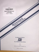 SHOWGARD STAMP MOUNTS 192/201 - PACK OF 5 - WE ARE A VETERAN OWNED BUSINESS