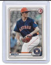 2020 Bowman Paper Prospects Baseball #BP70 Forrest Whitley RC (Astros)