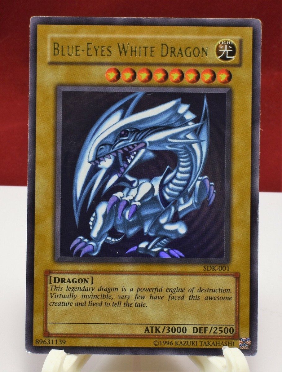 Yu-Gi-Oh! Blue-Eyes White Dragon - SDK-001 - Ultra Rare - Holo