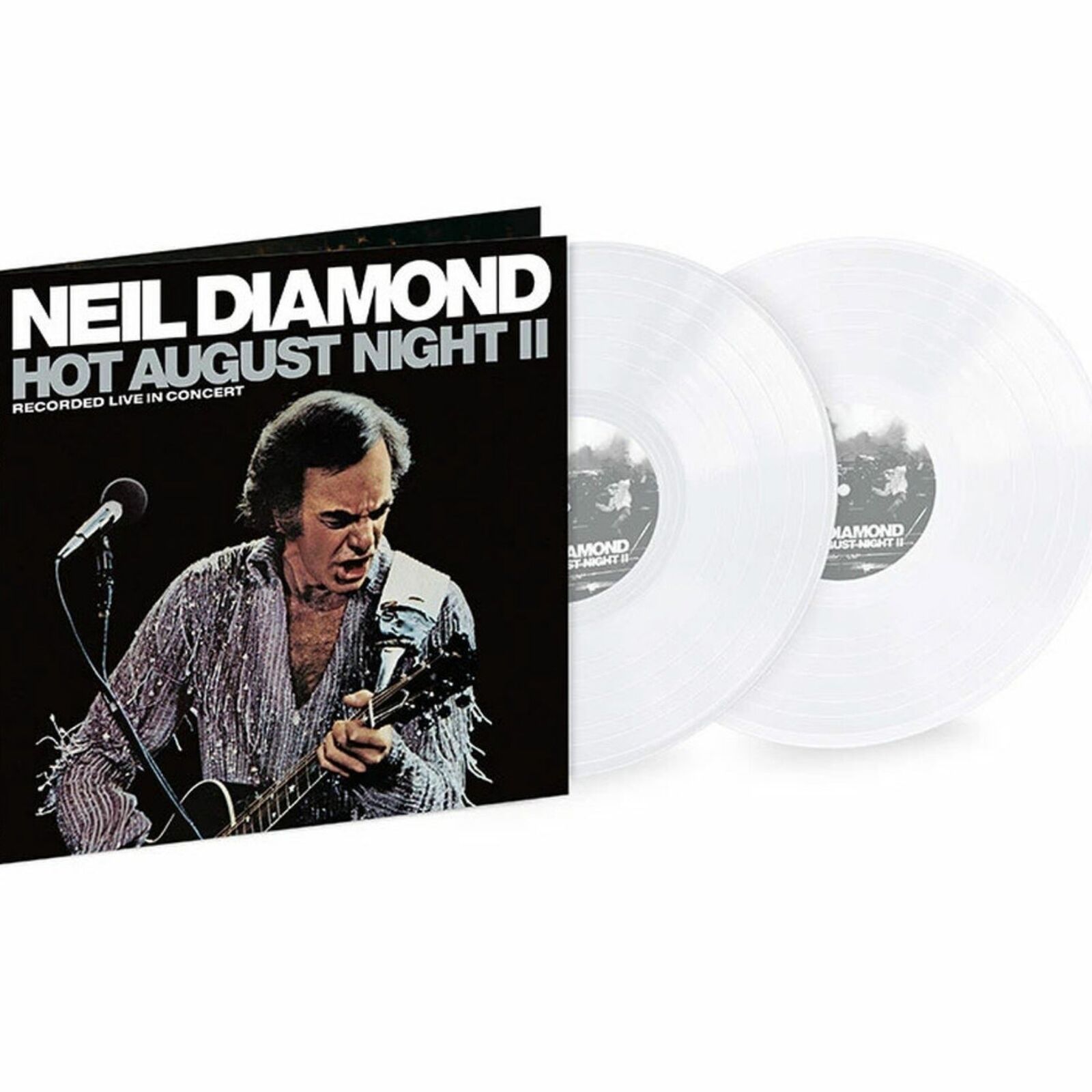 Neil Diamond: Hot August Night II Live White Vinyl LP- Limited Edition US Import