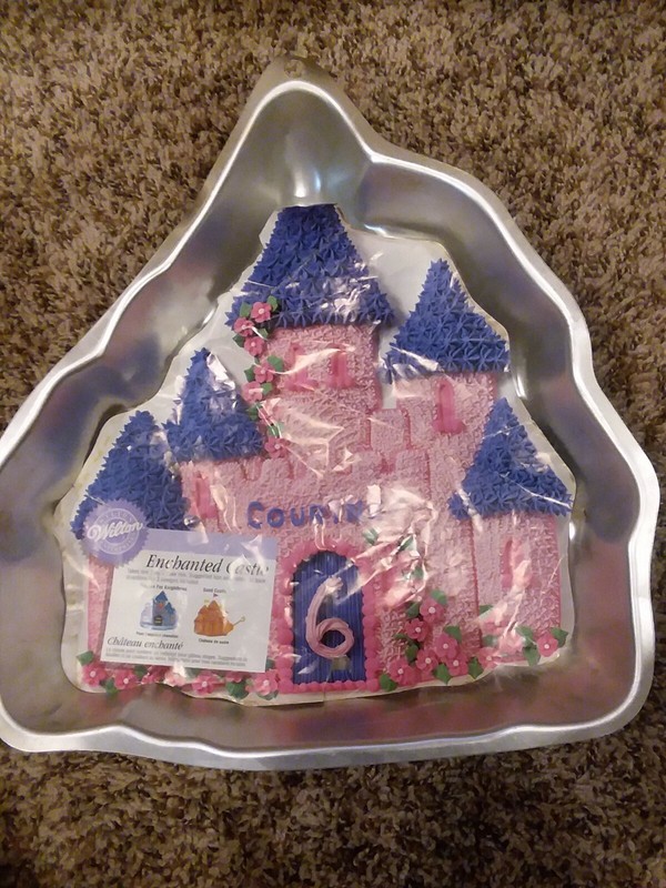 Princess Enchanted Castle 1998 Wilton Cake Pan 2105-2031