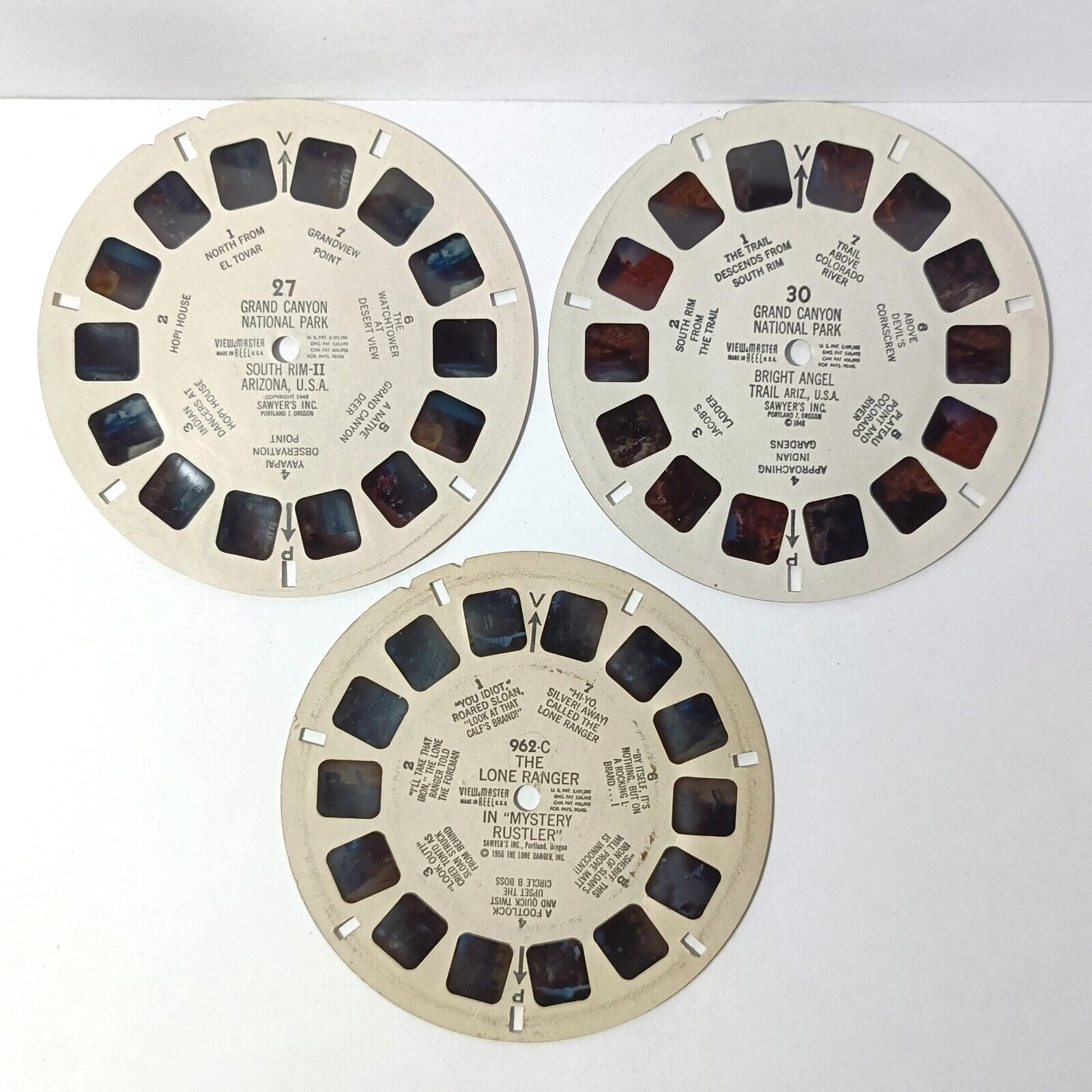 View-Master junk reel lot for crafts or upcycling Set of 9 Fairy Tales etc