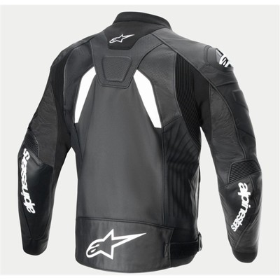 Alpinestars GP Plus R V4 Airflow Leather Jacket - Black/White - 56 3100624-12-56