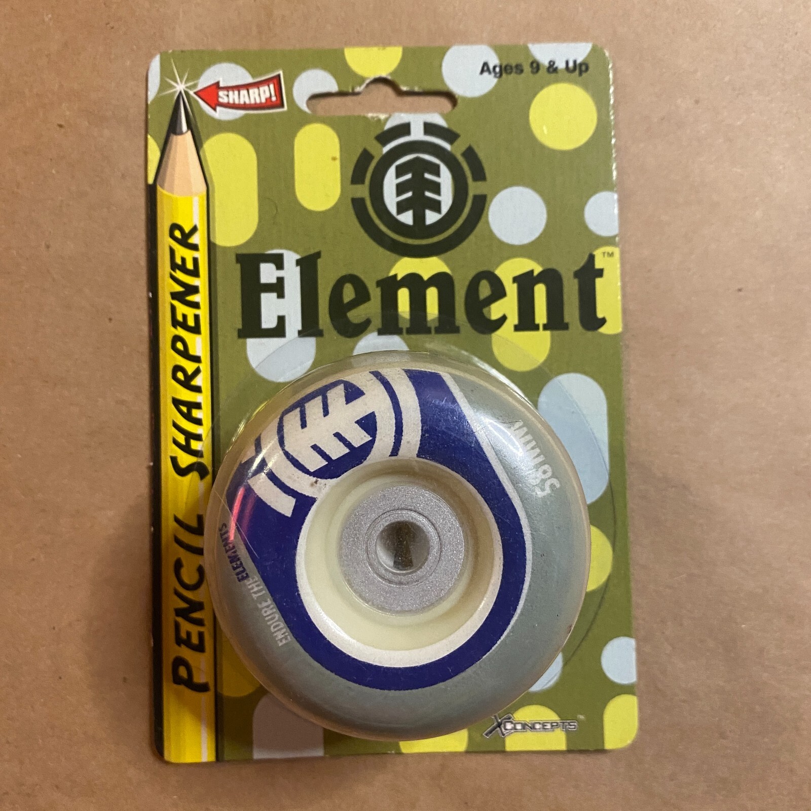 Tech Deck Pencils + Sharpeners World Industries Blind Zero VTG New