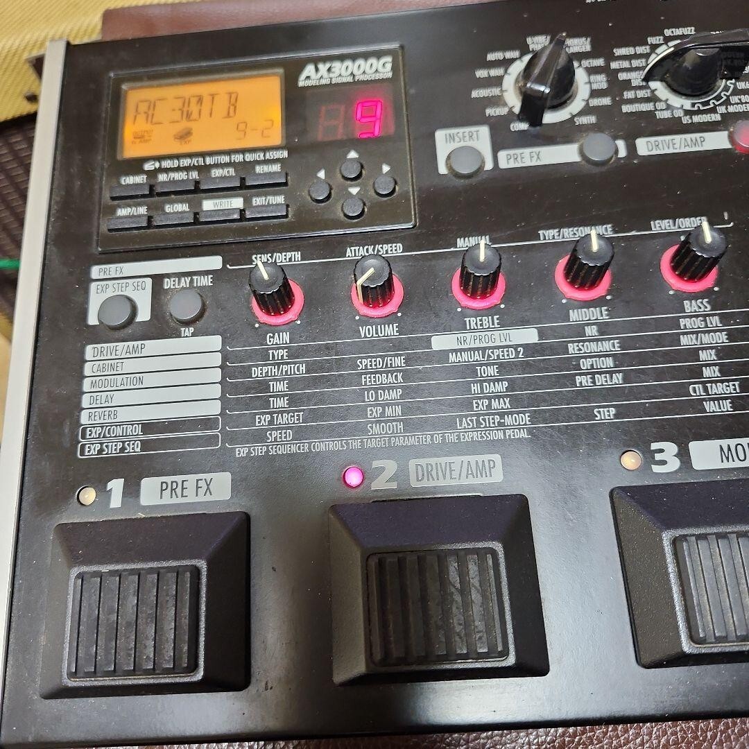 KORG ToneWorks AX3000G Electric Guitar Multi-Effects Pedal Japan