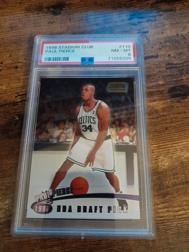 1998 Stadium Club Paul Pierce #110 PSA 8 - Picture 1 of 2