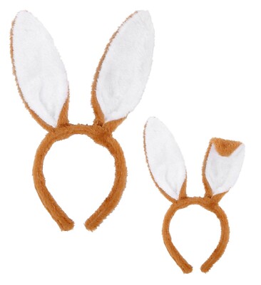 modellierbare braune Hasenohren Häschen Rabbit Haarreifen Ohren Hase 125195313
