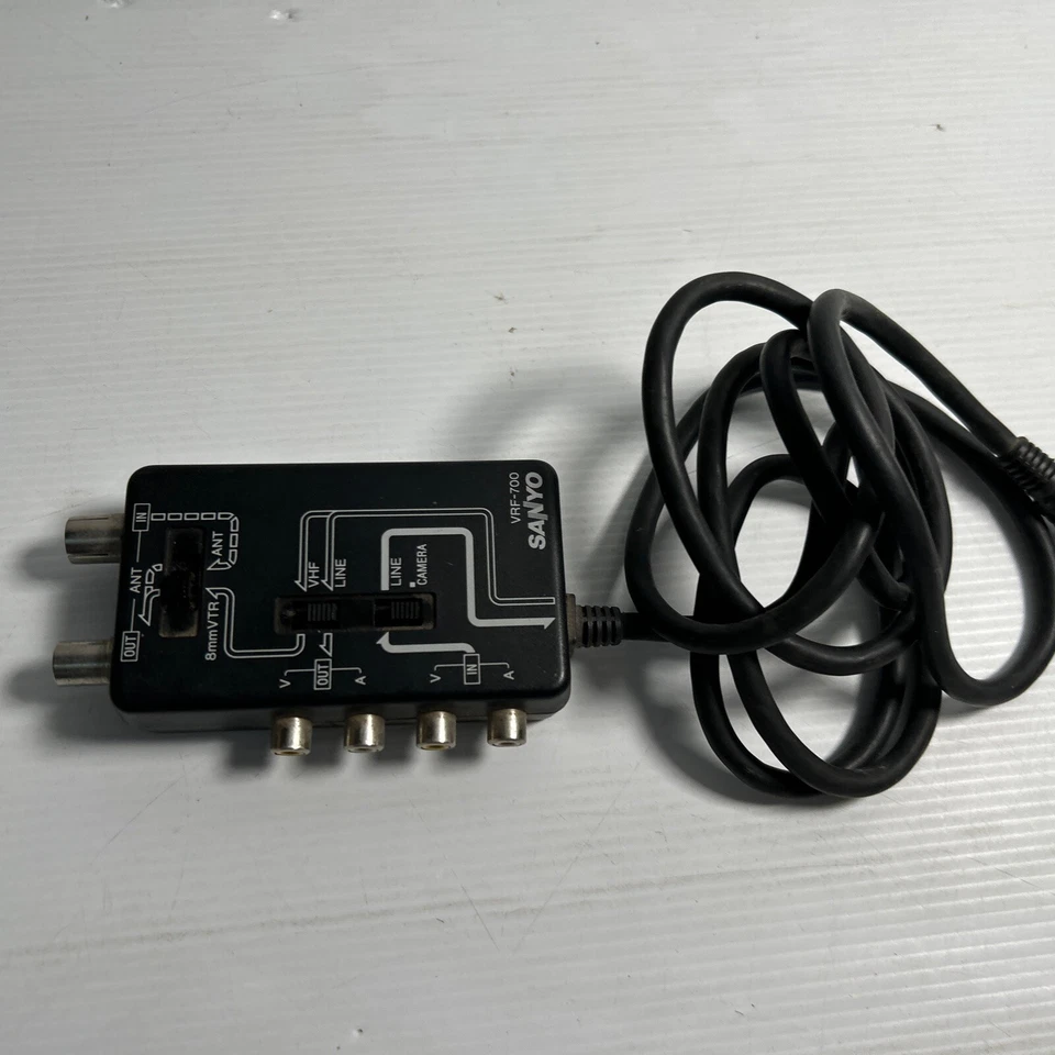 SANYO RF ADAPTOR Model. VRF-700 Made In Japan Video Camera Camcorder Accessory  - Image 2 of 4