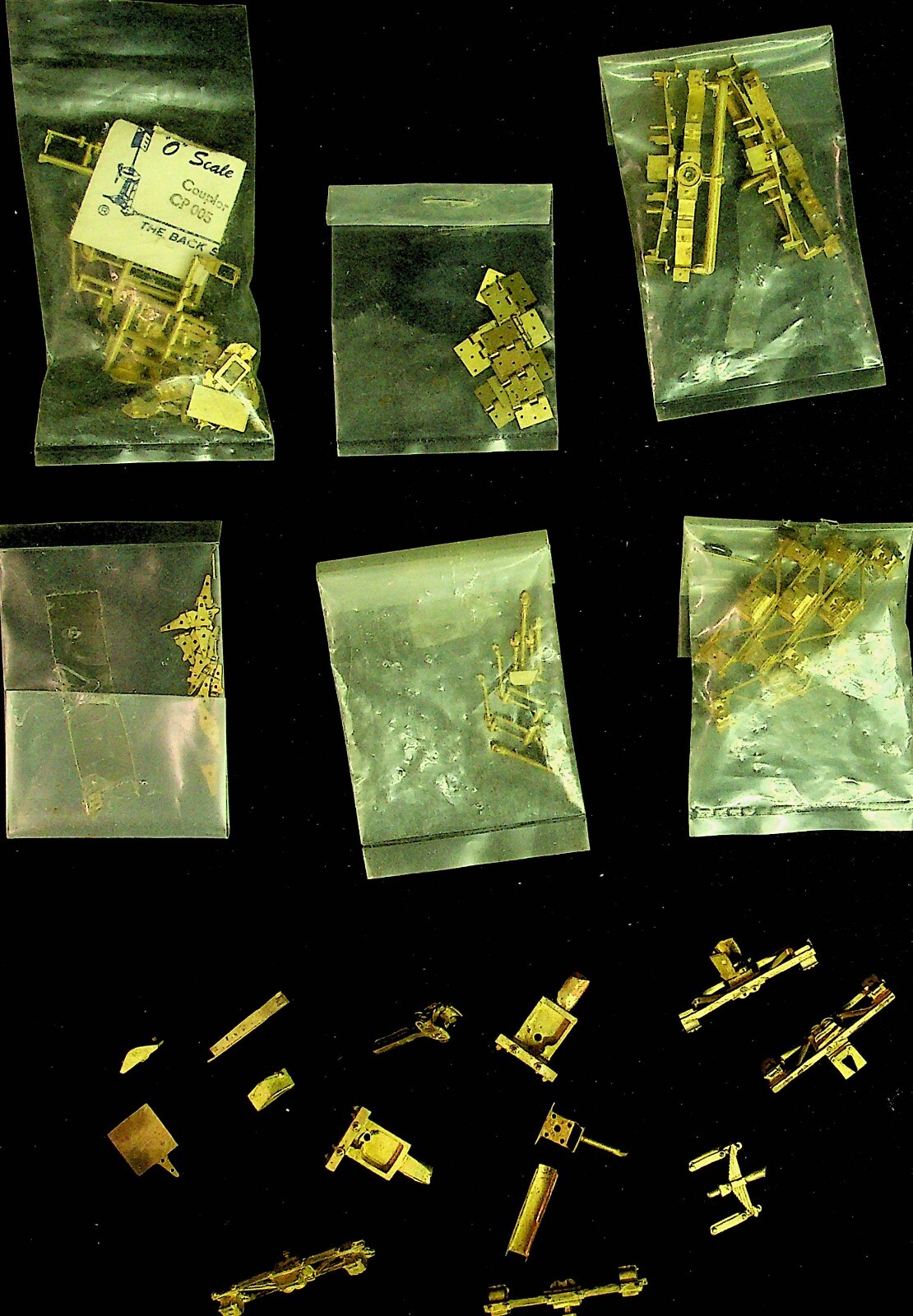 BRASS Model Railroad Parts Accessories Miscellaneous Detail Lot eBay