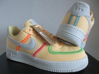 WMNS NIKE AIR FORCE 1 07 LX MELON TINT-PHOTON DUST SZ 7 [CK6572