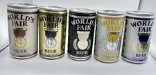 World’s Fair Beer Cans 12 Ounces Aluminum Great Lakes Brewing Fort Wayne Empty
