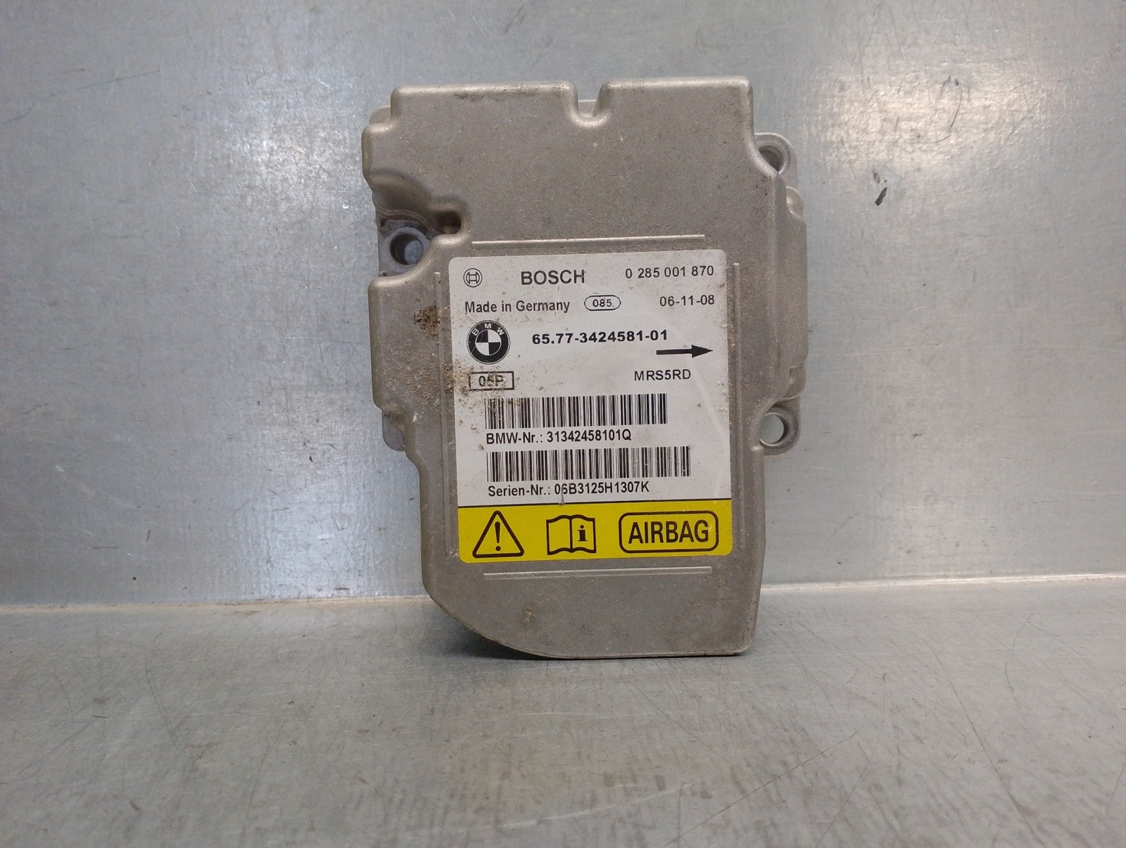 65773424581 STEUERGERÄT / BOSCH / 0285001870 / 4652245 FÜR BMW X3 