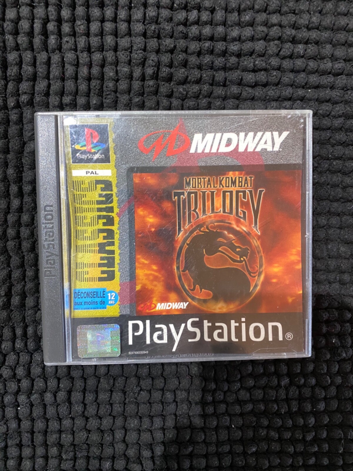 PS1 Game Mortalkombat Trilogy – Damaged Case - 's - A. Trading Mart