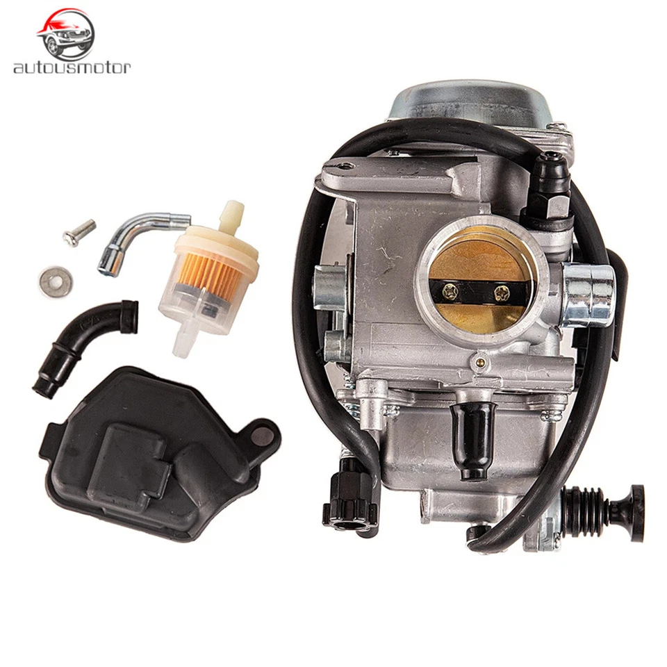 Carburetor & Air Filter Oil Filter FOR Honda Fourtrax 300 Trx300fw 4x4 1988-2000 - Image 2 of 4